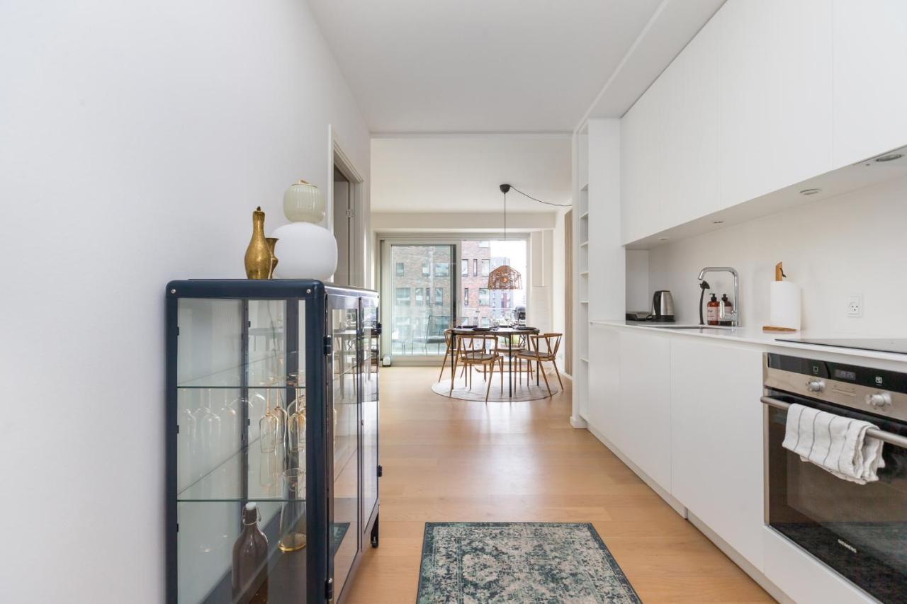 Lys 3 Vaerelses Lejlighed Med 26 M2 Sydvendt Altan Århus Dış mekan fotoğraf