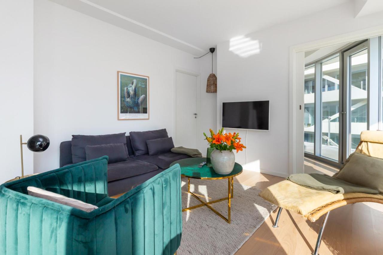 Lys 3 Vaerelses Lejlighed Med 26 M2 Sydvendt Altan Århus Dış mekan fotoğraf