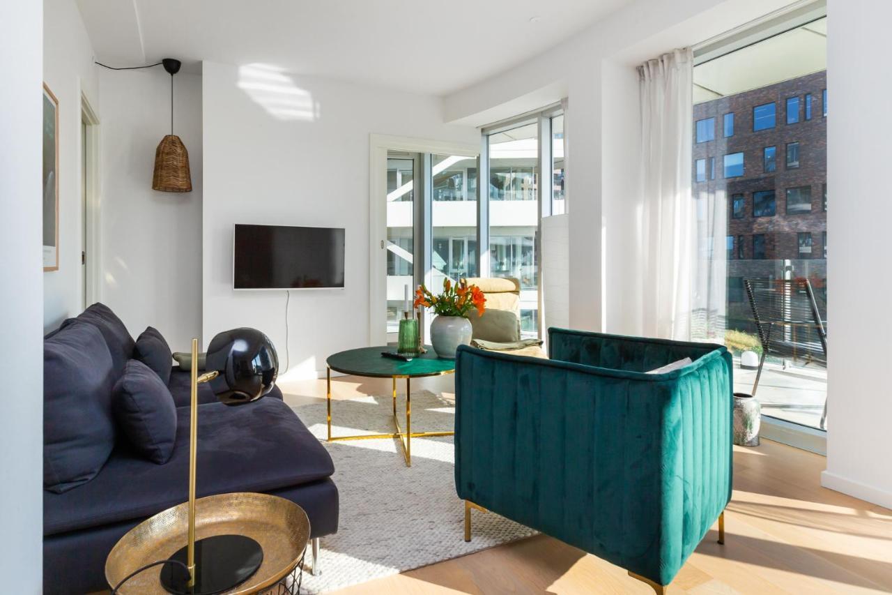 Lys 3 Vaerelses Lejlighed Med 26 M2 Sydvendt Altan Århus Dış mekan fotoğraf